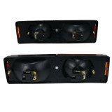 Svetlo zadné Pravé+Ľavé sada black 21011-3716010+3716011