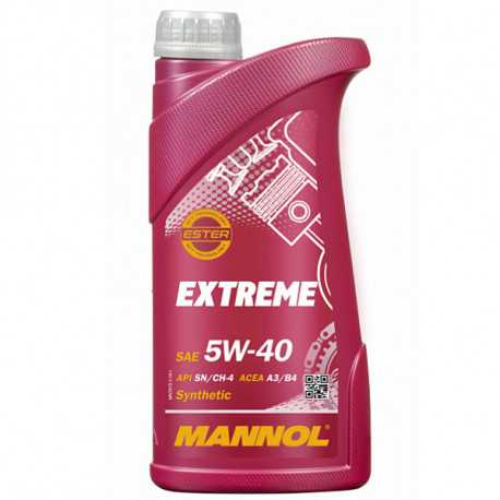 Motorový olej MANNOL 5W-40 extreme