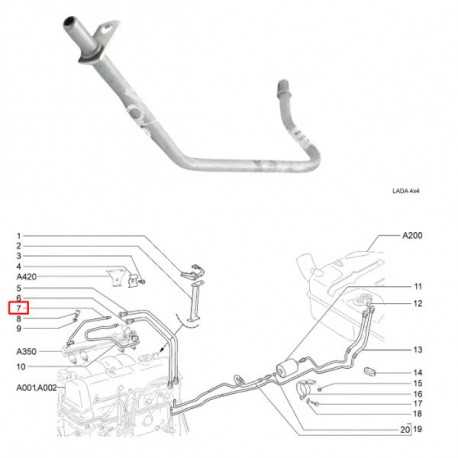 Palivová trúbka 21044-1104013
