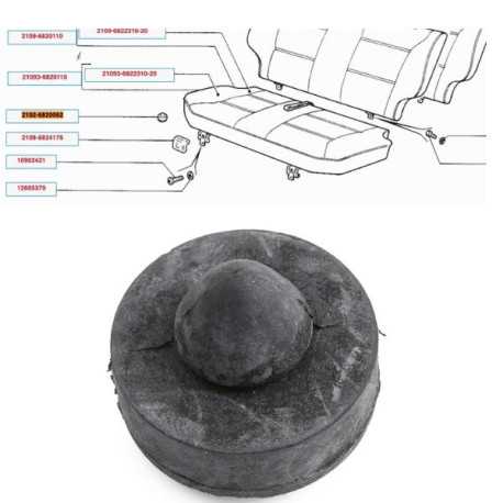 Doraz zadného sedadla 2102-6820062